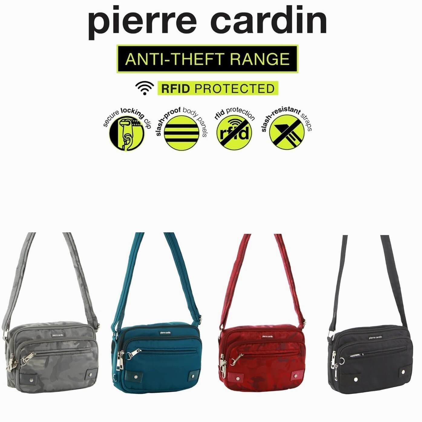 Pierre Cardin Anti-Theft Range