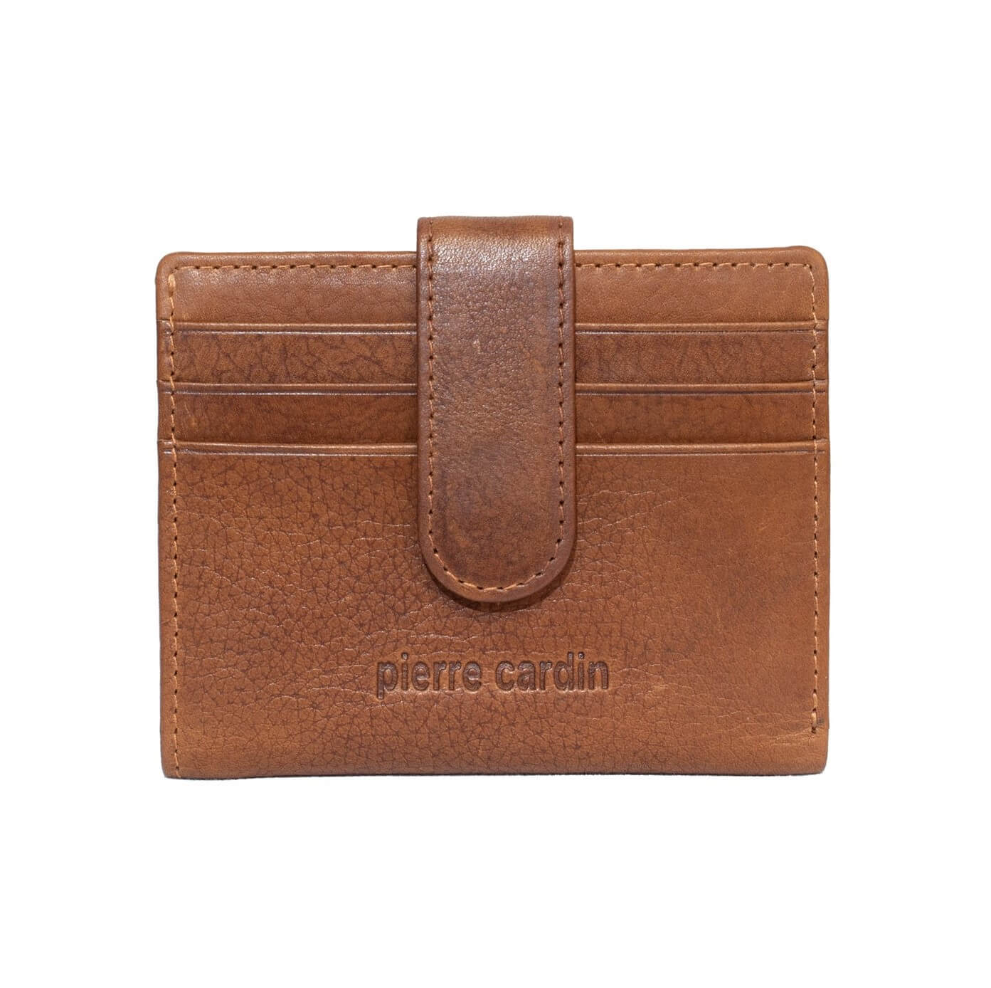 Pierre Cardin PC3308 Leather Bi-Fold Card Holder-Wallet/Tan