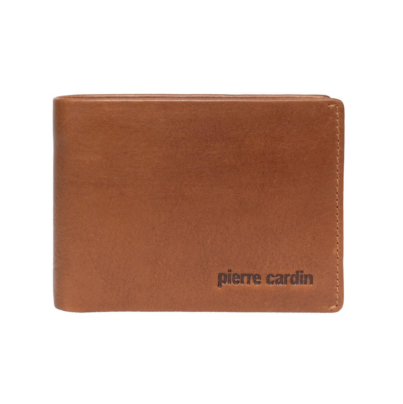 Pierre Cardin PC3309 Rustic Leather Mens Bi-Fold Wallet/Tan