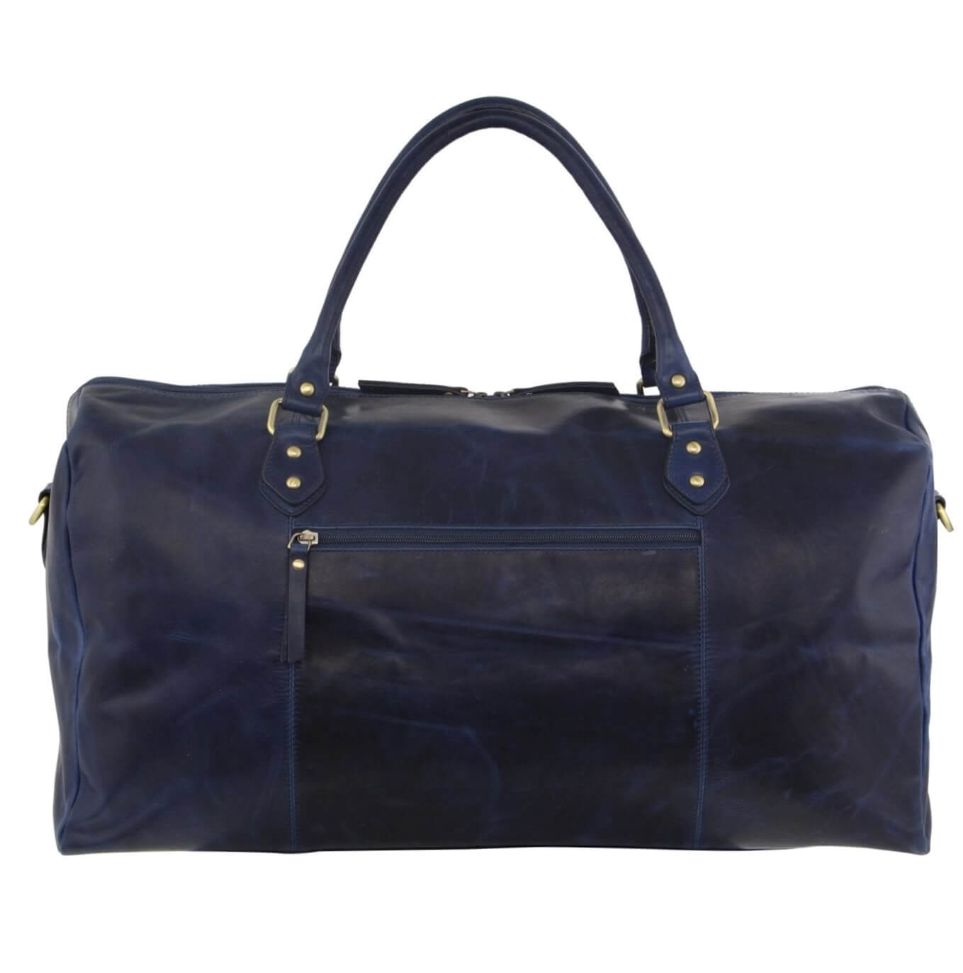 Pierre Cardin PC3335 Italian Leather Overnight-Travel Bag/Midnight