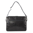 Pierre Cardin PC3387 Crumpled Leather Computer Bag/Black