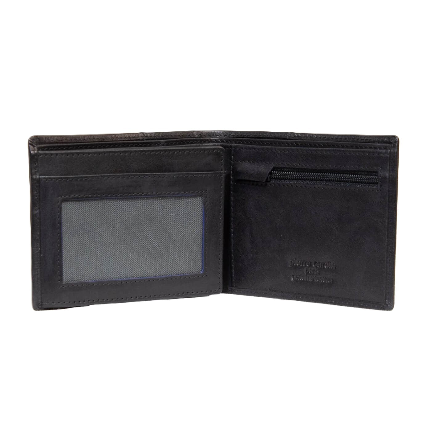 Pierre Cardin PC3389 Mens Leather Tri-fold Wallet/Black