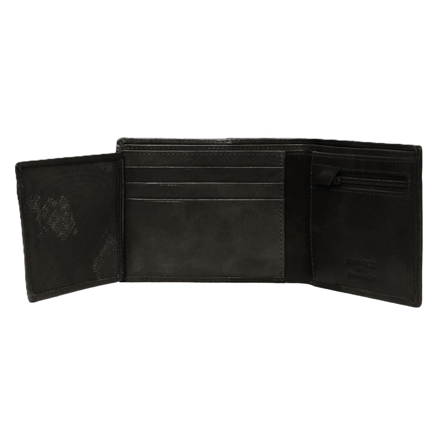 Pierre Cardin PC3389 Mens Leather Tri-fold Wallet/Black