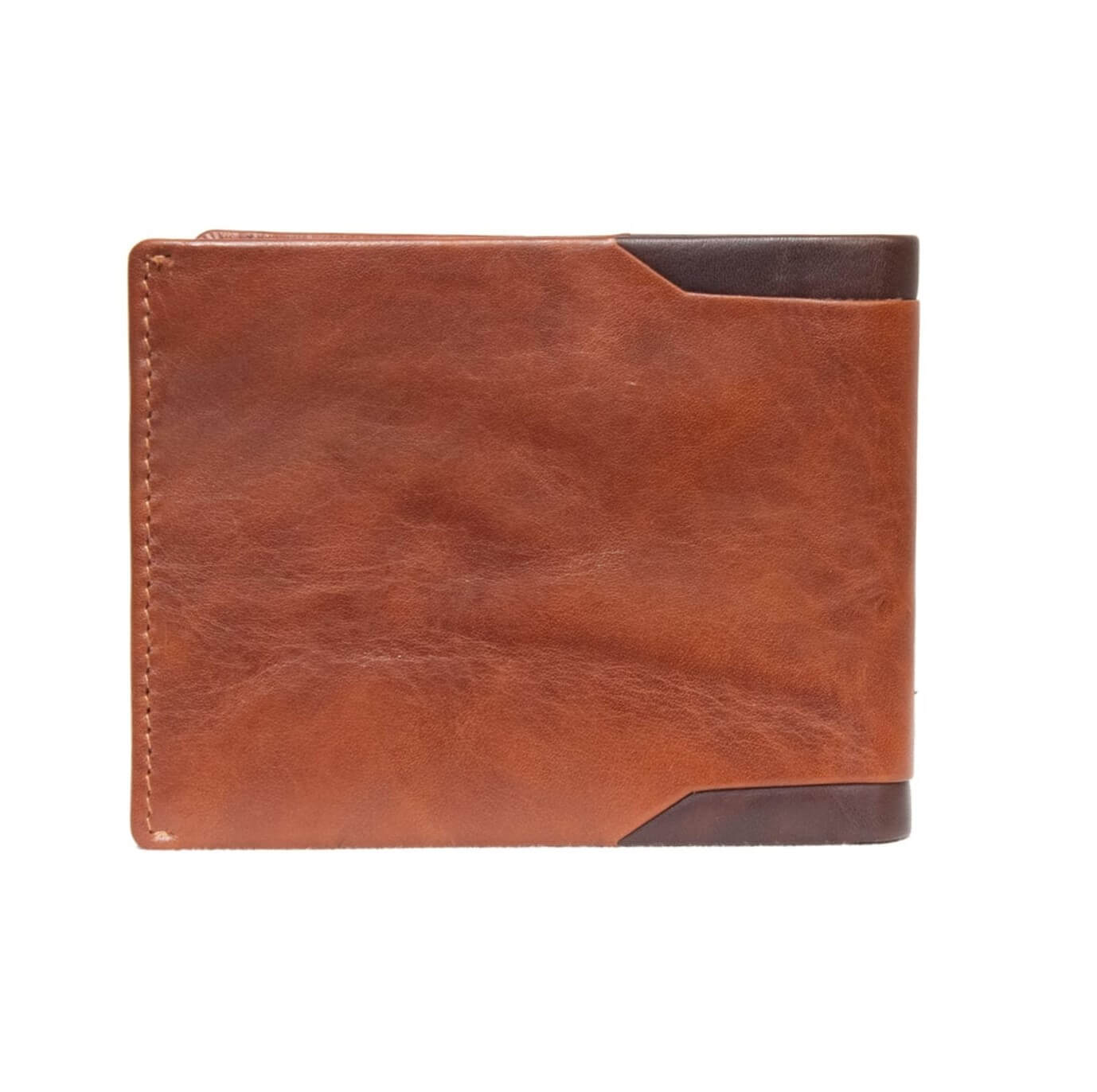 Pierre Cardin PC3389 Mens Leather Tri-fold Wallet/Cognac