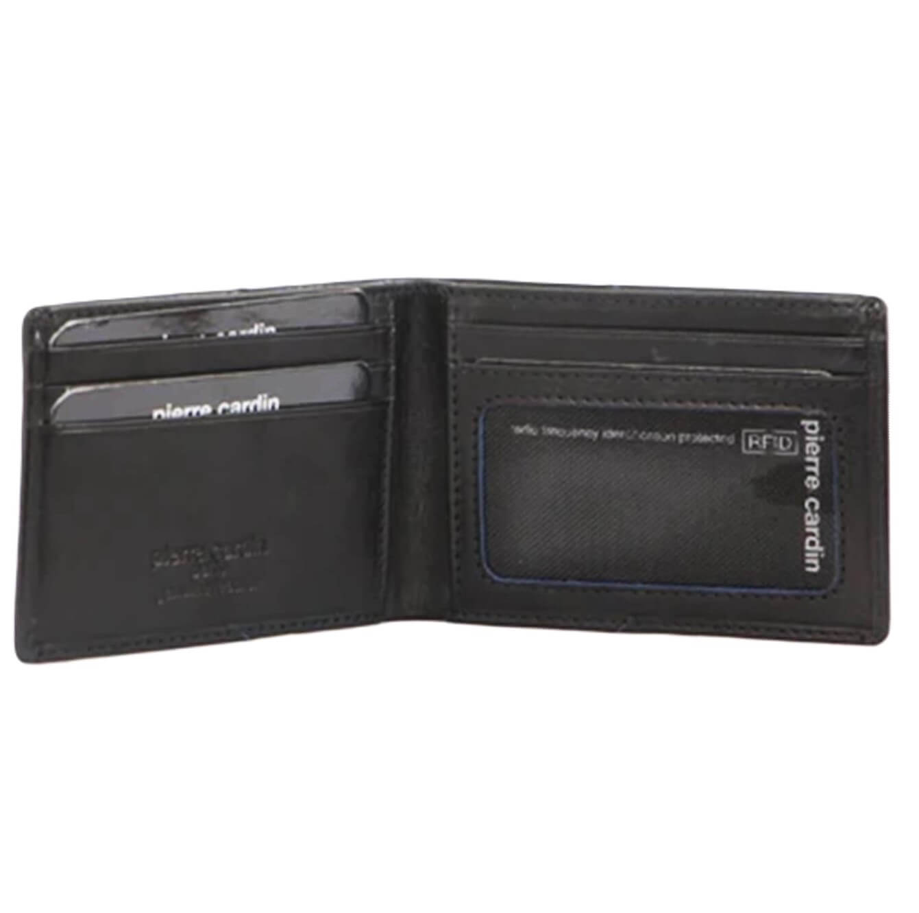 Pierre Cardin Italian Leather Slimline Bi-fold Wallet