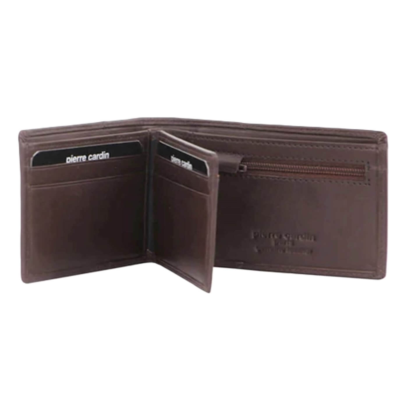 Pierre Cardin PC3399 Italian Leather Bi-Fold Wallet/Brown