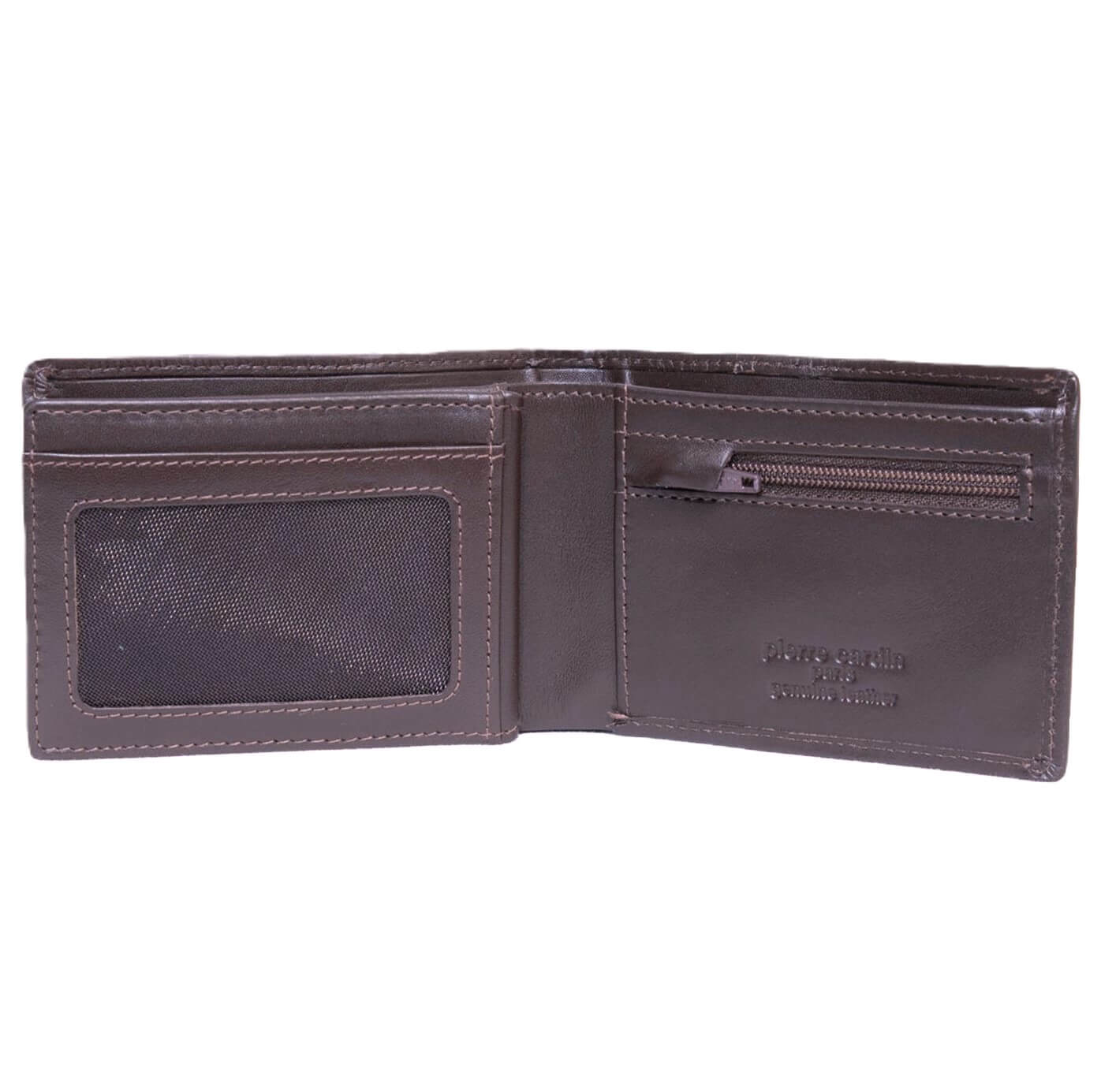 Pierre Cardin PC3399 Italian Leather Bi-Fold Wallet/Brown