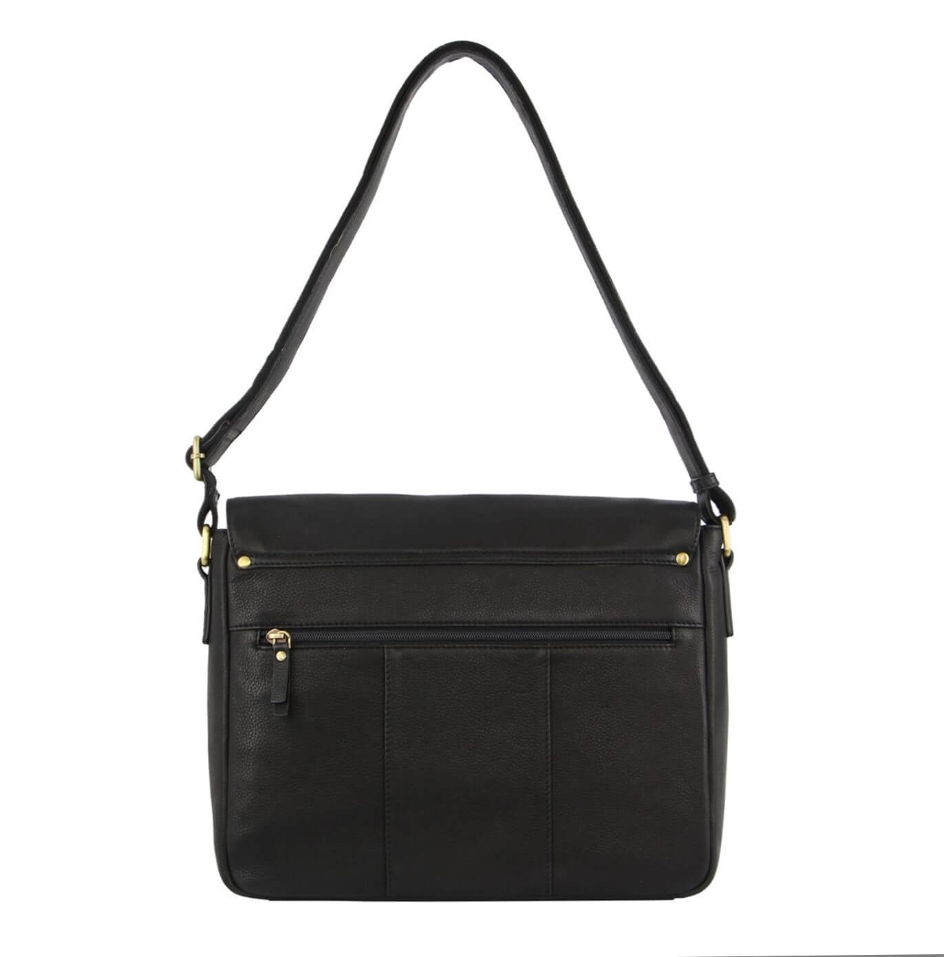 Pierre Cardin PC3500 Mens Leather Business Satchel/Black