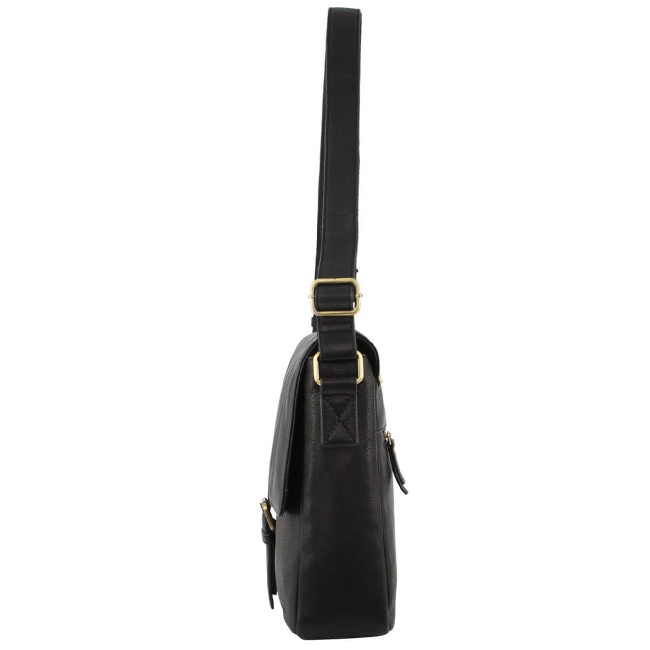 Pierre Cardin PC3500 Mens Leather Business Satchel/Black