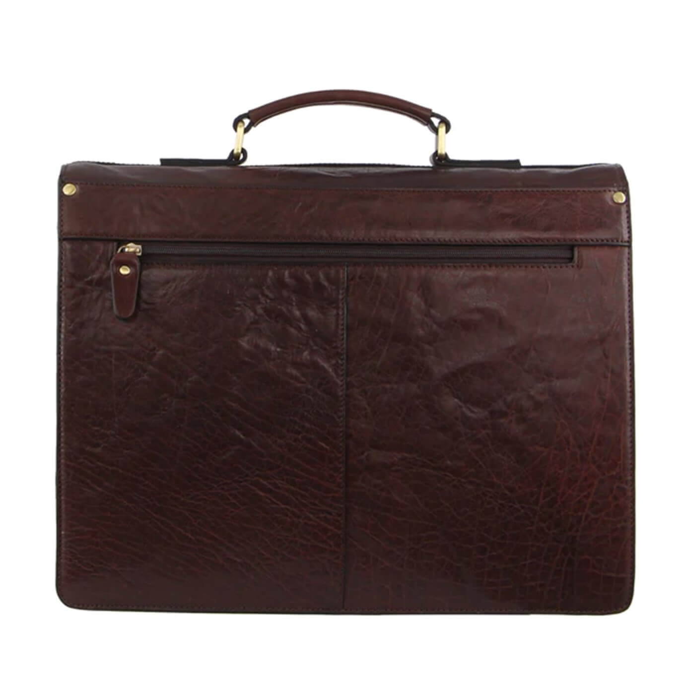 Pierre Cardin PC3523 Mens Leather Business-Computer Bag/Brown