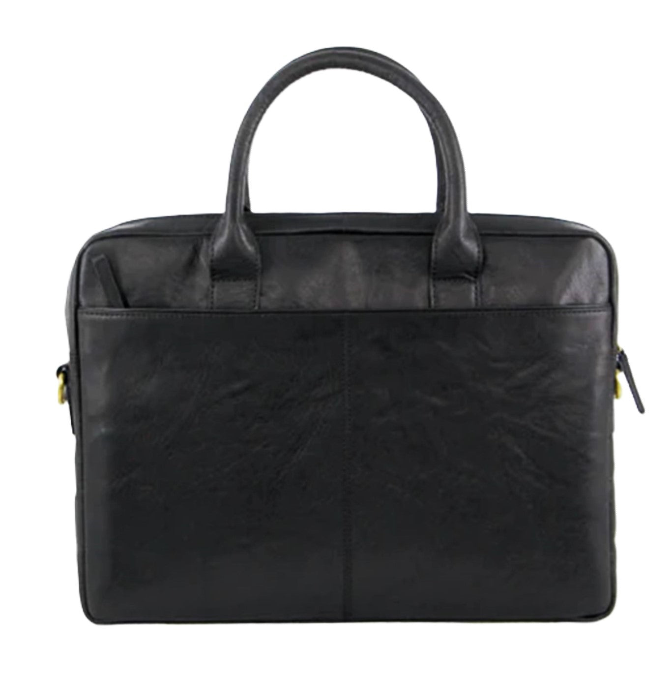 Pierre Cardin PC3591 Leather Multi-Handle Computer Bag/Black