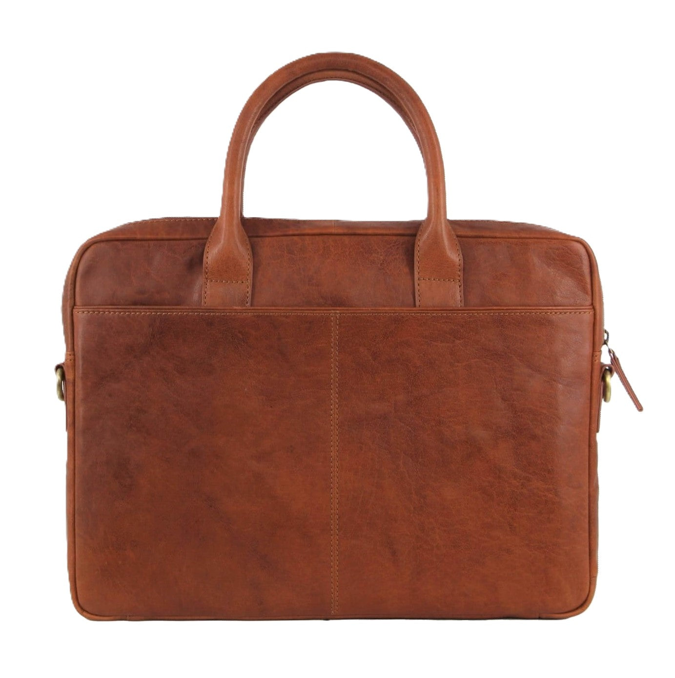 Pierre Cardin PC3591 Leather Multi-Handle Computer Bag/Tan
