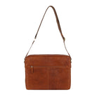 Pierre Cardin PC3593 Crumpled Leather Computer Bag/Tan