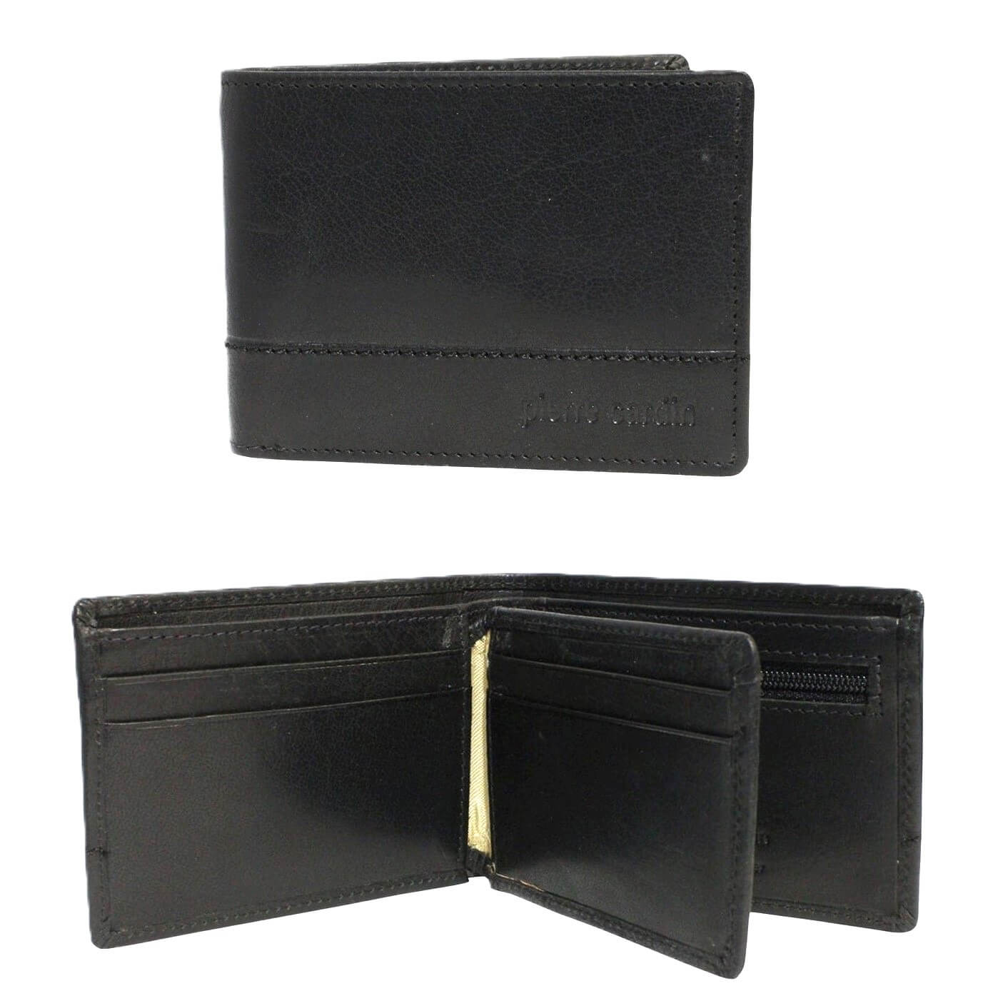 Pierre Cardin PC3598 Mens Leather Bi-fold Wallet/Black