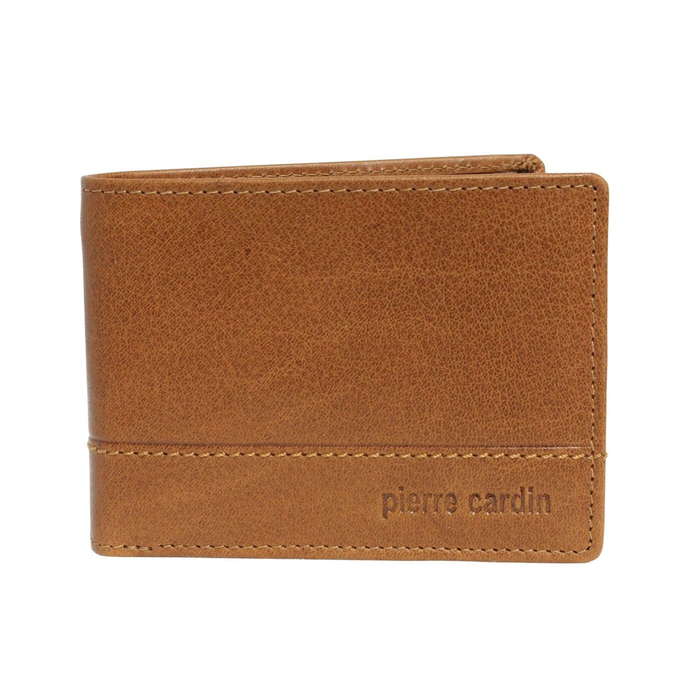 Pierre Cardin PC3598 Mens Leather Bi-fold Wallet/Tan