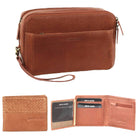 Exclusive Italian Leather Set – Organiser Bag and Wallet