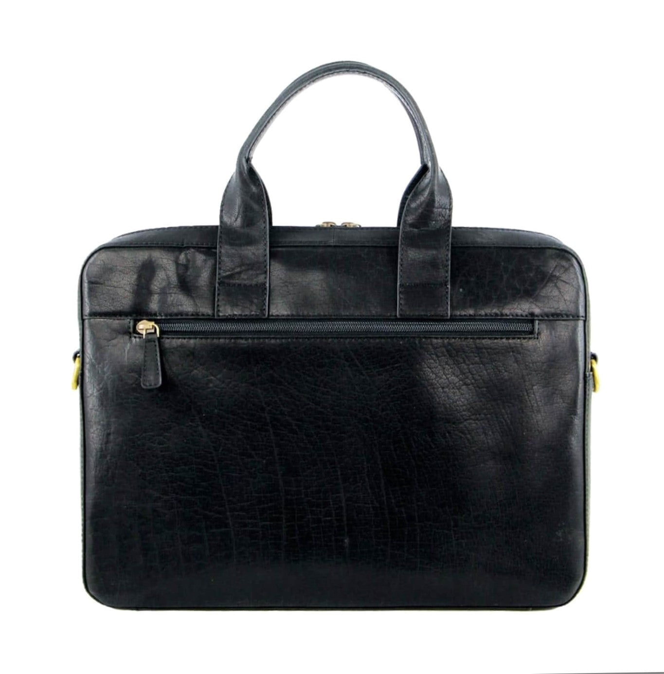 Pierre Cardin PC3620 Mens Italian Leather Computer Bag/Black