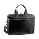 Pierre Cardin PC3620 Mens Italian Leather Computer Bag/Black