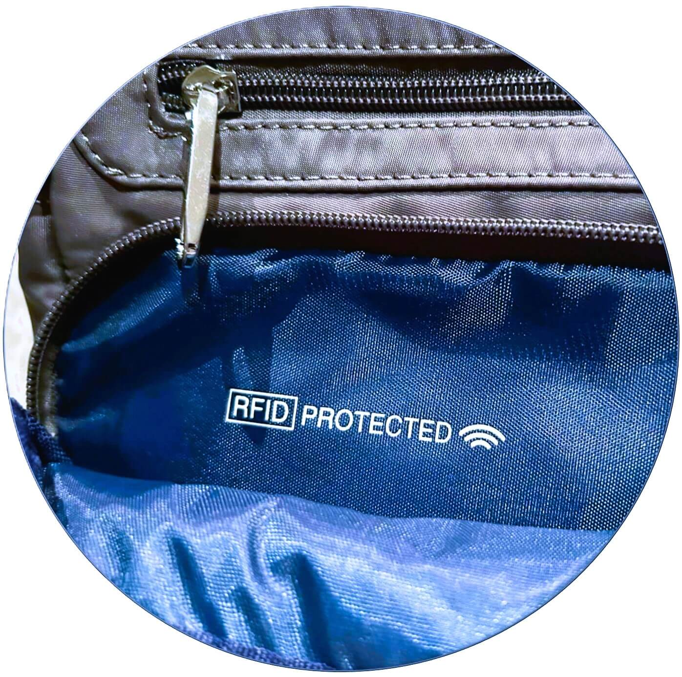 Pierre Cardin PC3265 Nylon Anti-Theft Cross Body-bag/Grey