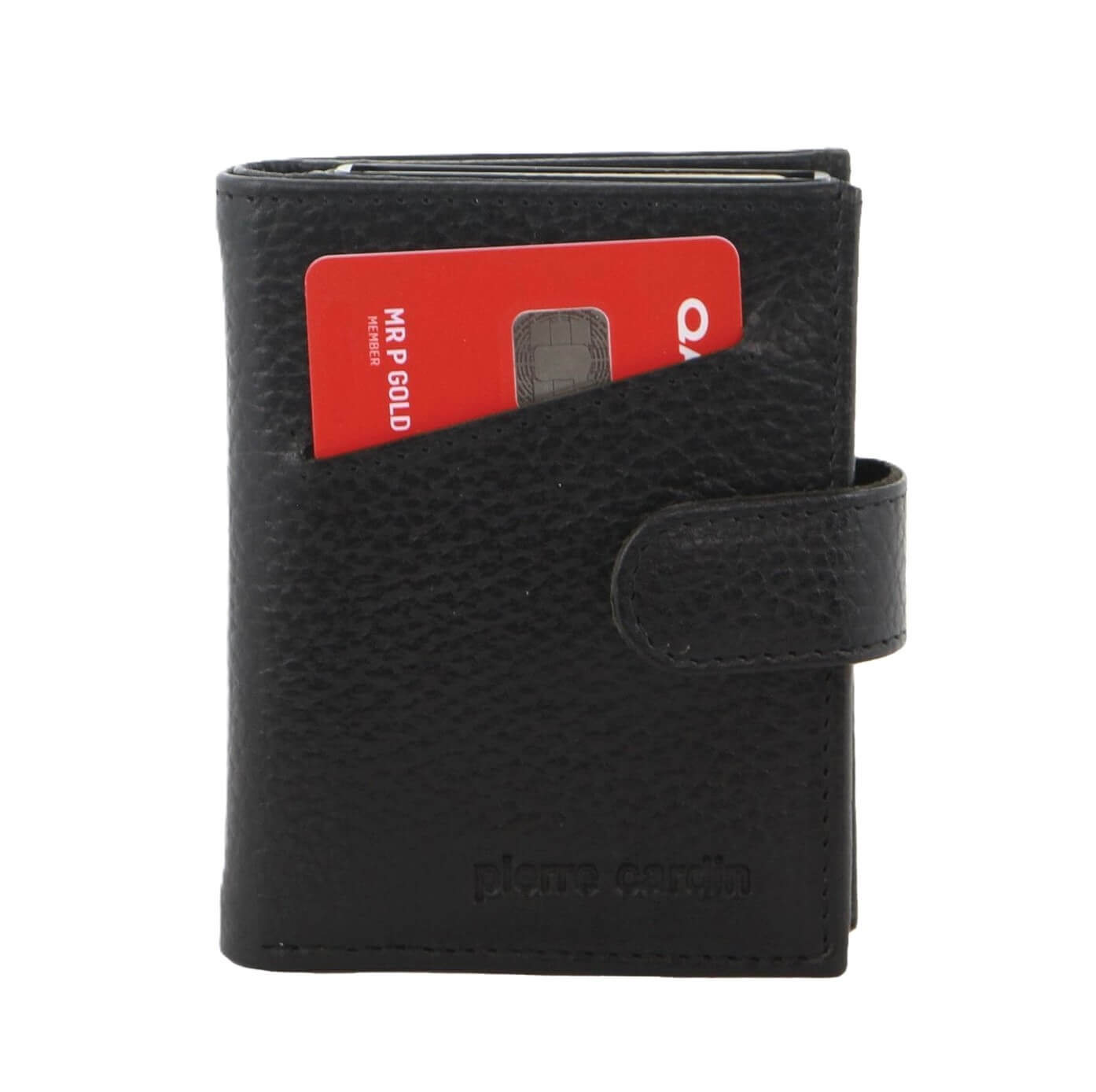 Pierre Cardin PC3644 Smart Slide Card Holder Tab Leather Wallet/Black