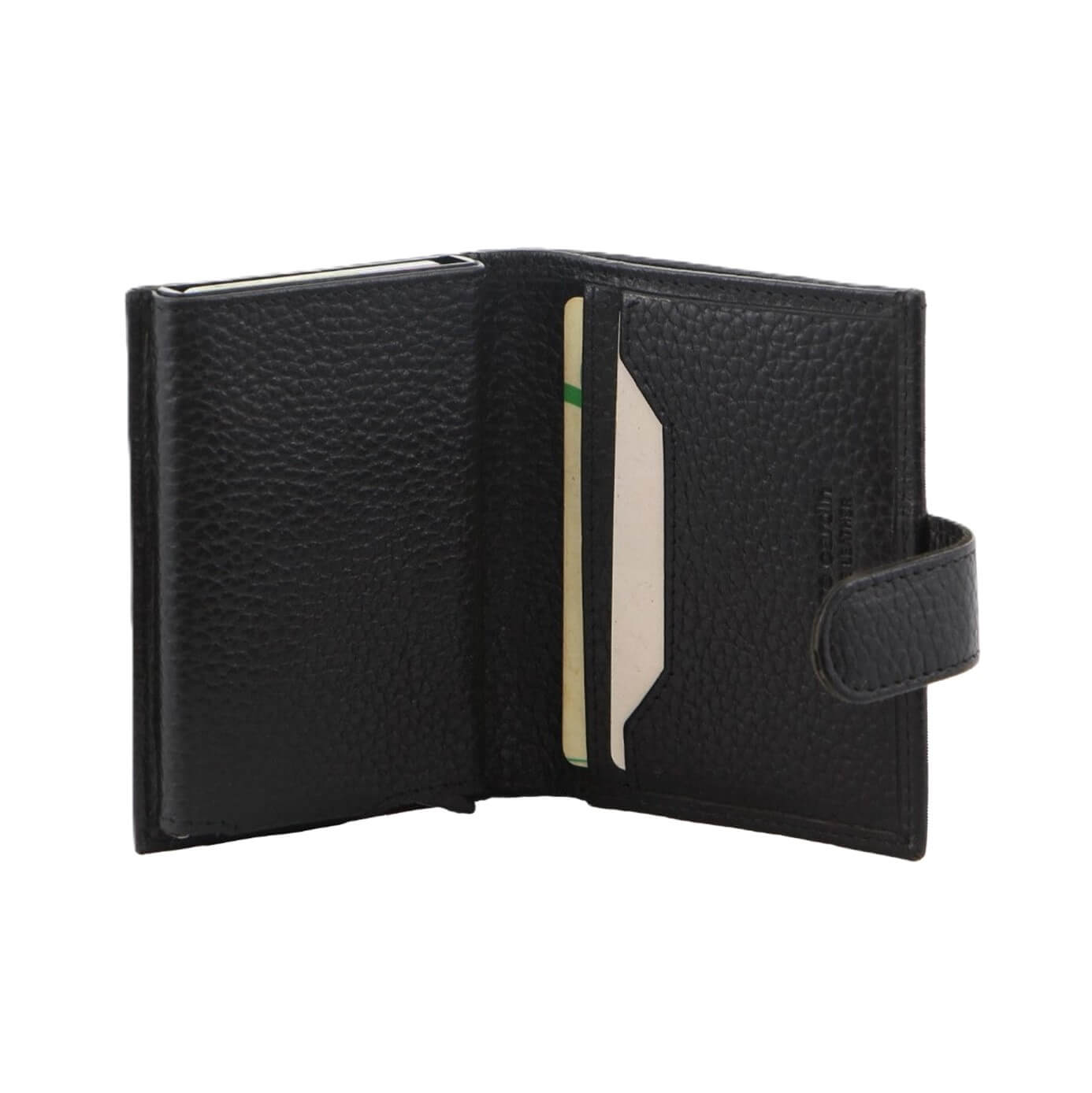 Pierre Cardin PC3644 Smart Slide Card Holder Tab Leather Wallet/Black