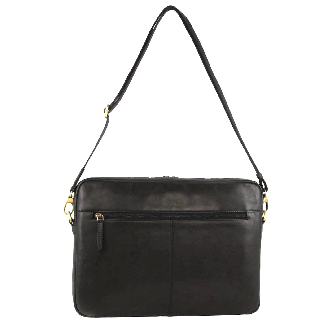 Pierre Cardin PC3649 Italian Leather Business-Computer Bag/Black
