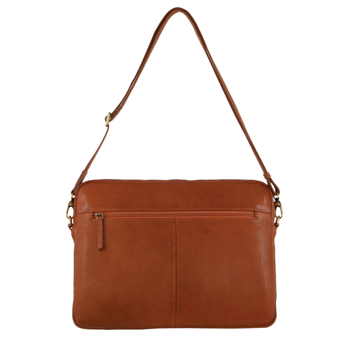 Pierre Cardin PC3649 Italian Leather Business-Computer Bag/Cognac