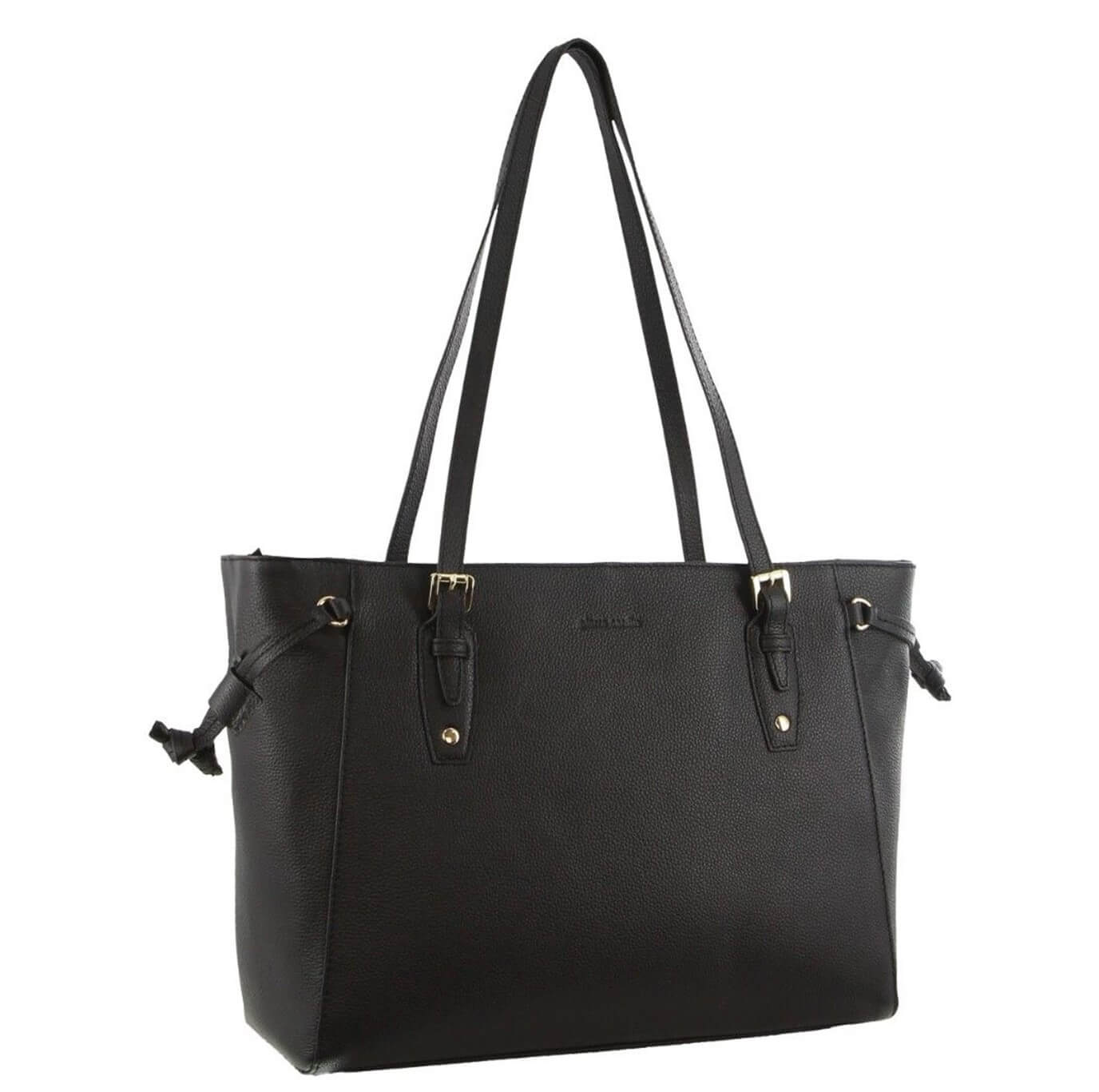 Pierre Cardin Multi-Compartment Ladies Business Bag in Black