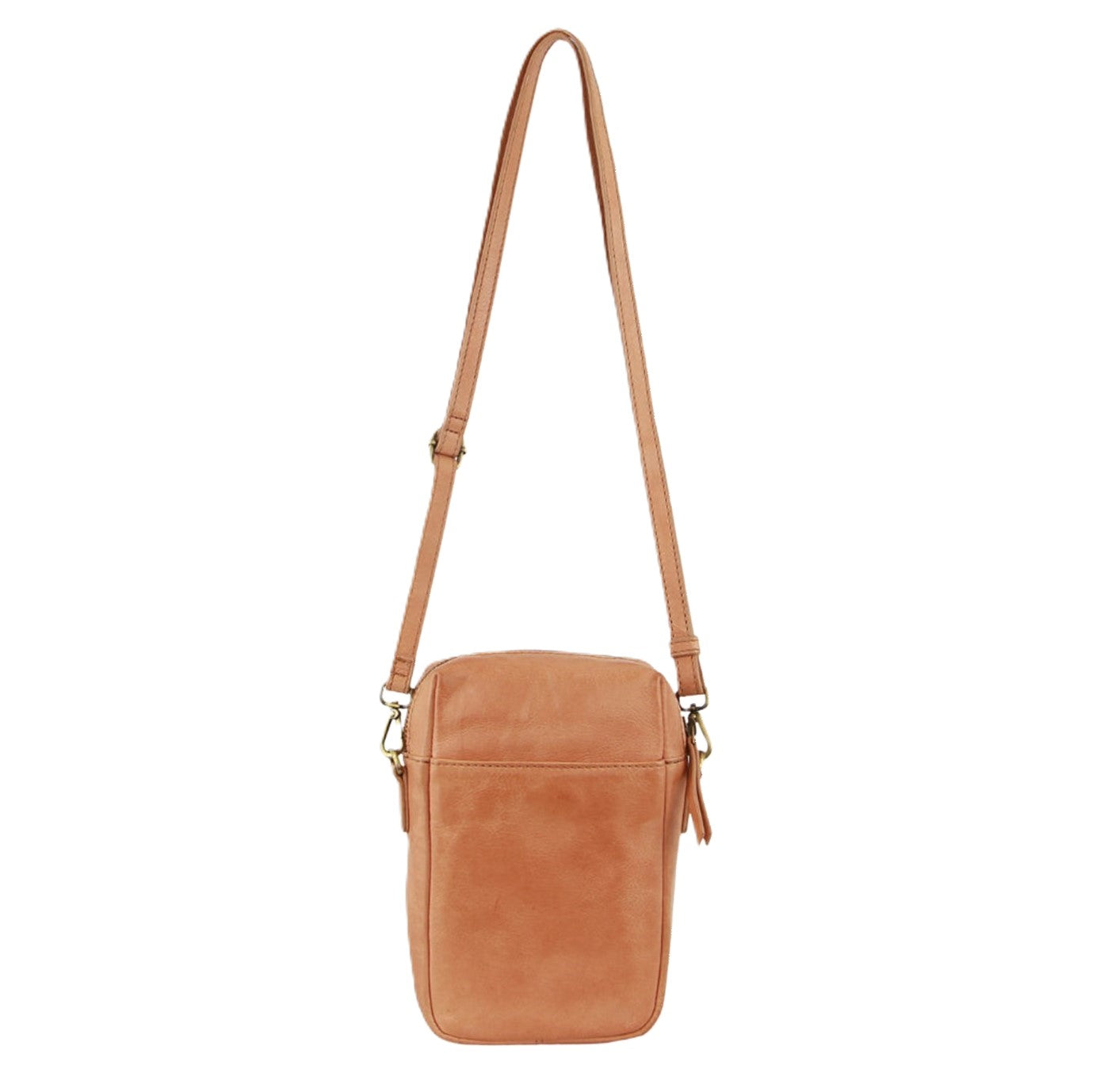 Pierre Cardin PC3686 Leather Embossed Phone Cross-Body Bag/Apricot