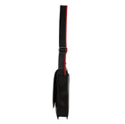 Pierre Cardin PC3699 Leather Flap-Over Cross Body Bag/Black