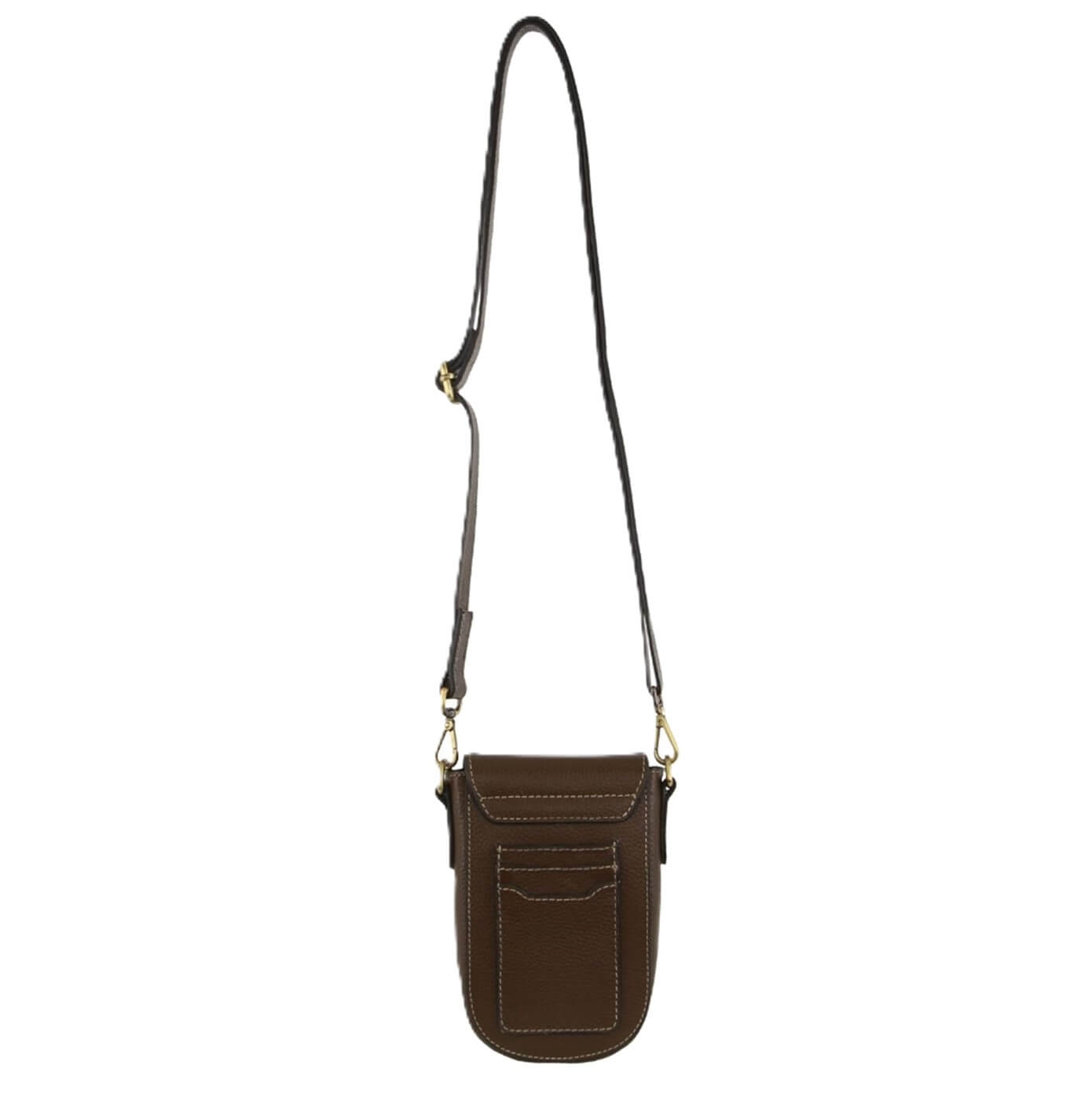 Pierre Cardin PC3724 Leather Rustic Phone Bag/Grape Leaf