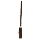 Pierre Cardin PC3724 Leather Rustic Phone Bag/Grape Leaf