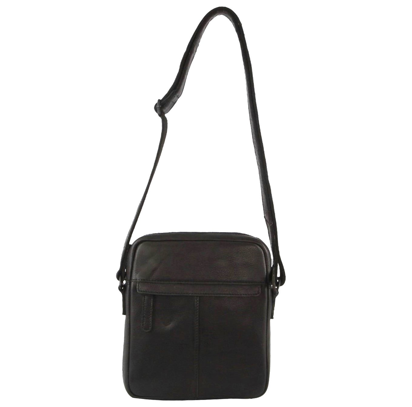 Pierre Cardin PC3752 Multi Compartment Cross-Body Bag/Black
