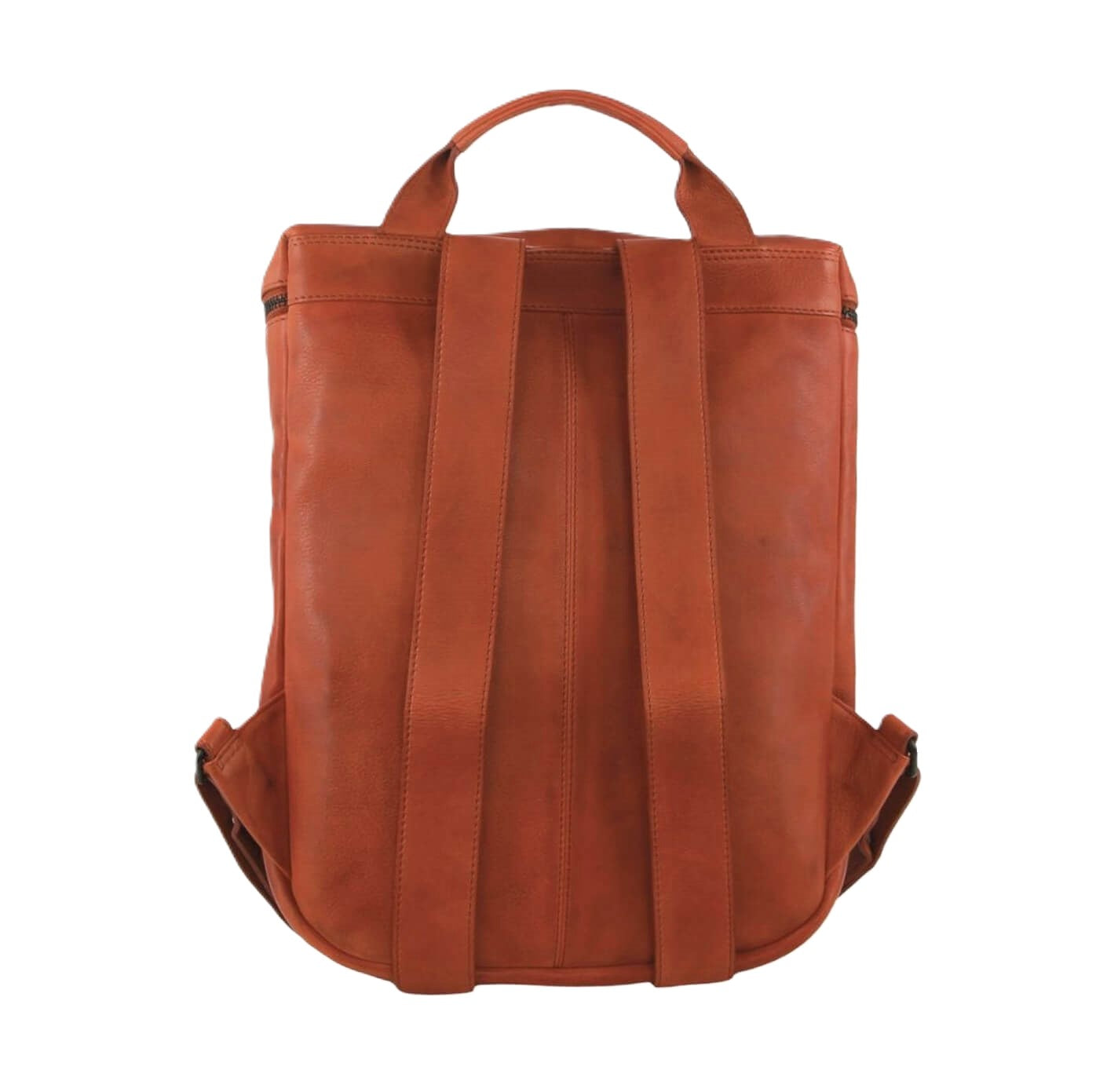 Pierre Cardin Italian Leather Ladies Backpack in Cognac