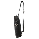 Pierre Cardin PC3842 Italian Leather 3-Way Sling Bag/Black