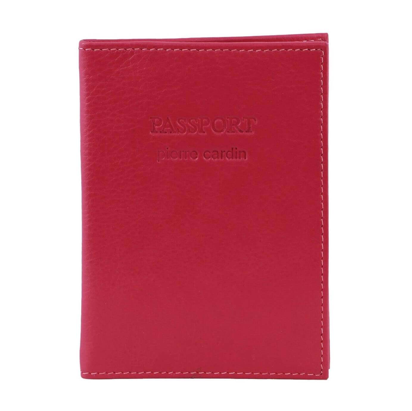 Pierre Cardin PC3909 Leather Passport Wallet Cover/Fushia