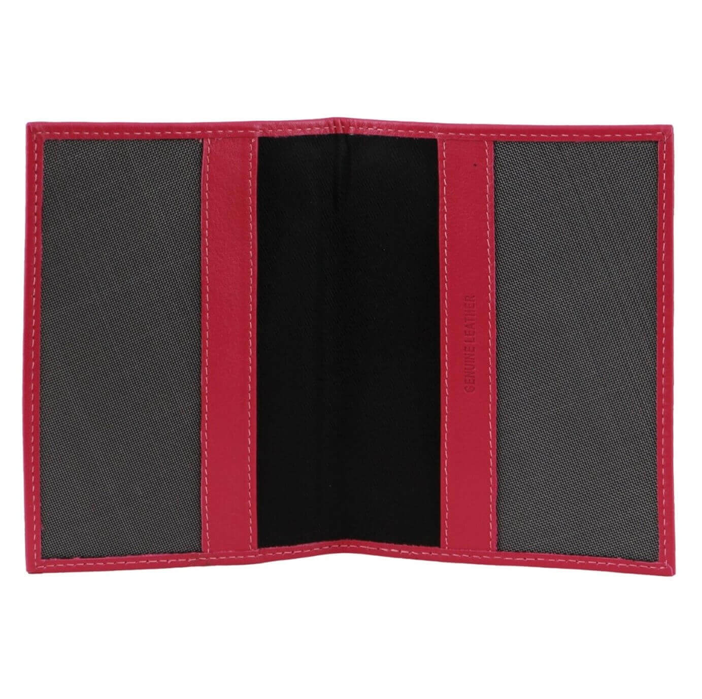 Pierre Cardin PC3909 Leather Passport Wallet Cover/Fushia