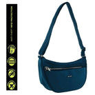 Pierre Cardin PC3942 Nylon Anti-Theft-RFID Cross Body Bag/Turquoise