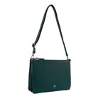 Pierre Cardin Ladies Leather Crossbody Bag in Green