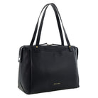 Pierre Cardin Italian Leather Ladies Tote Bag In Black