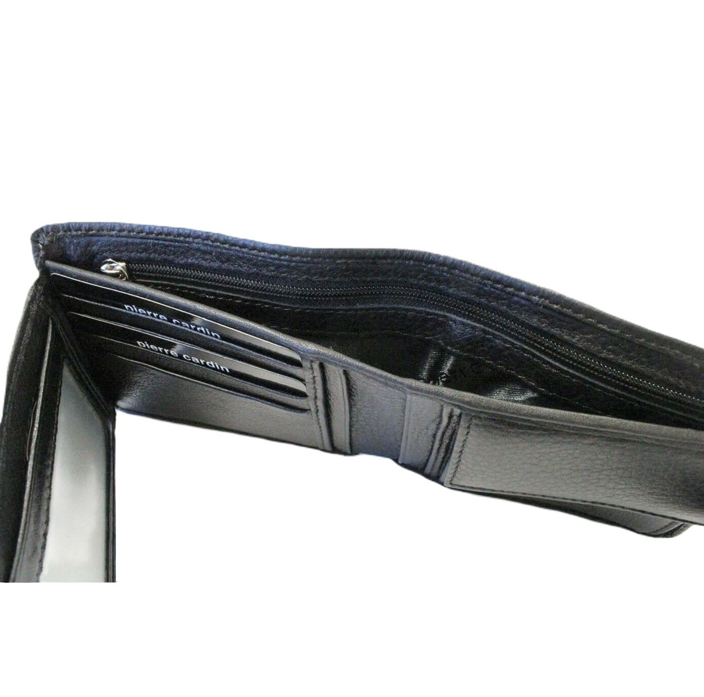 Pierre Cardin PC8874 Italian Leather Mens Tri-fold Wallet/Black