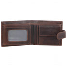 Pierre Cardin PC8874 Italian Leather Mens Tri-fold Wallet/Chocolate