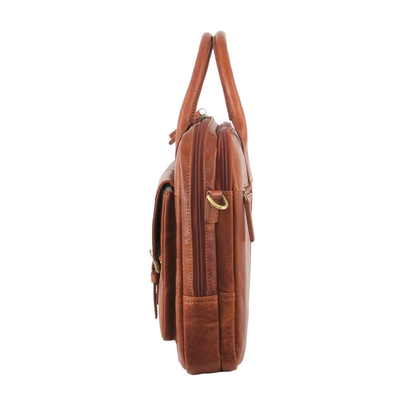 Pierre Cardin Leather Multi-Compartment Business Bag