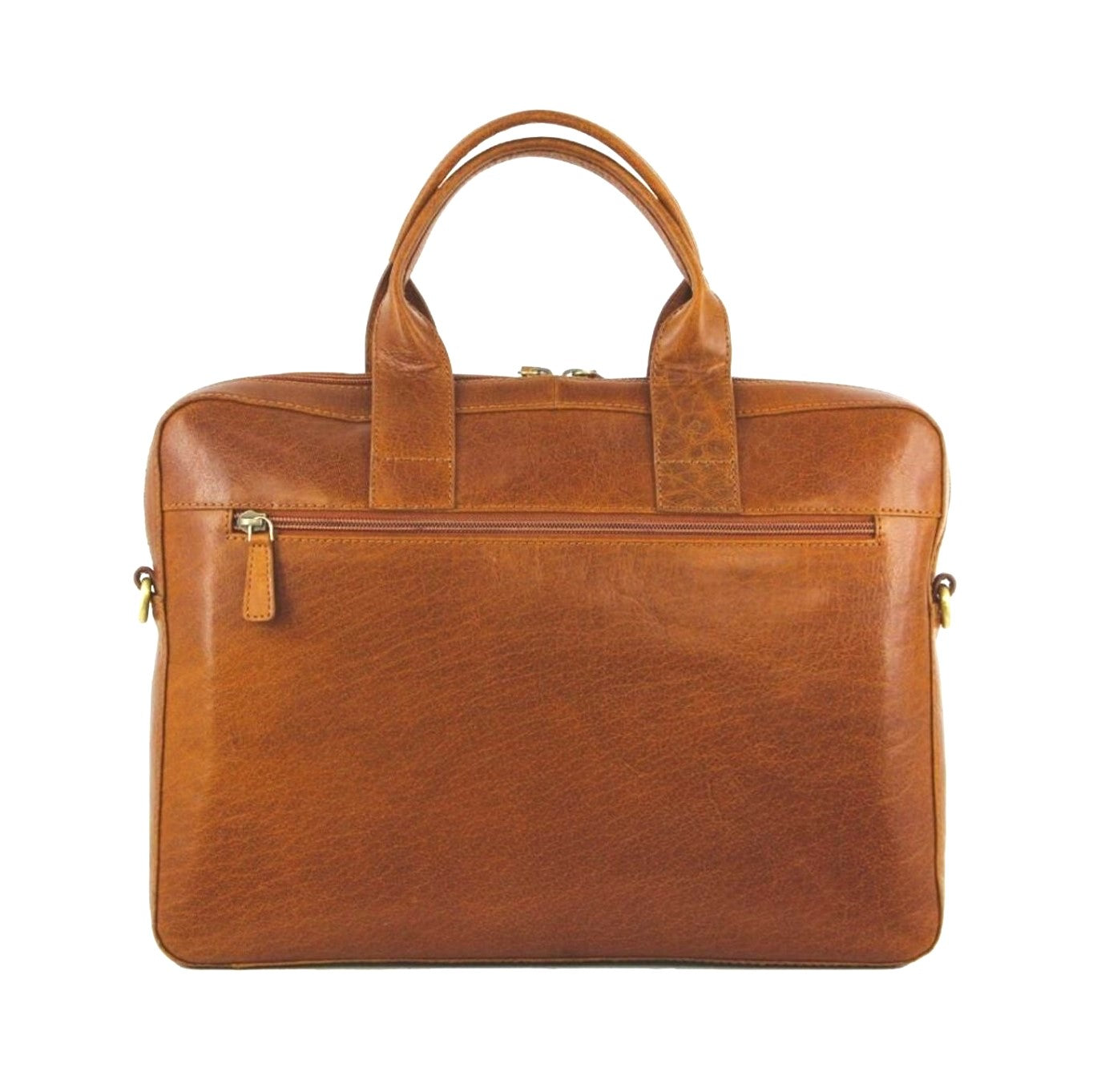 Pierre Cardin PC3620 Mens Italian Leather Computer Bag/Tan