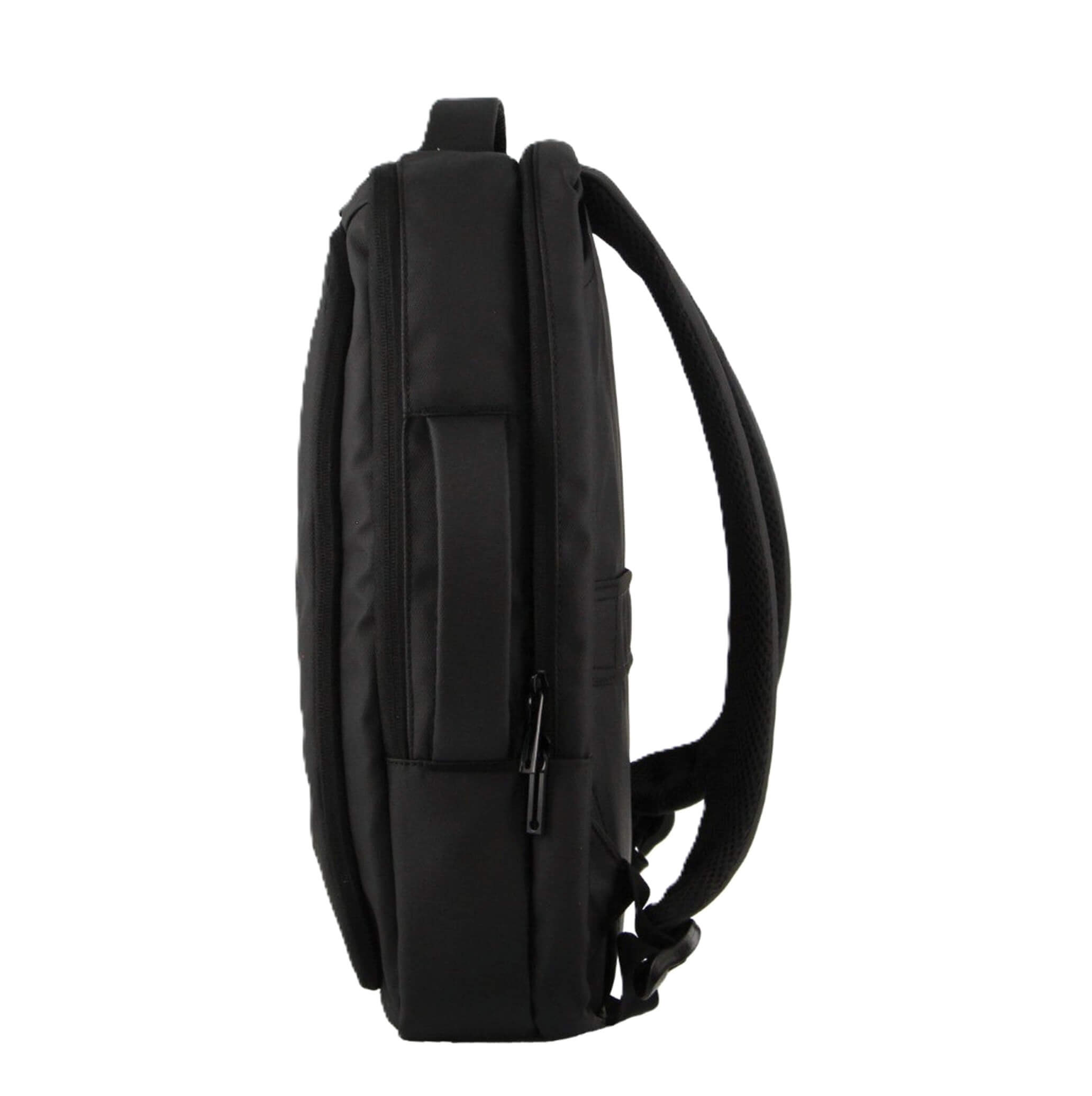 Pierre Cardin Nylon Travel and Business Backpack in Black