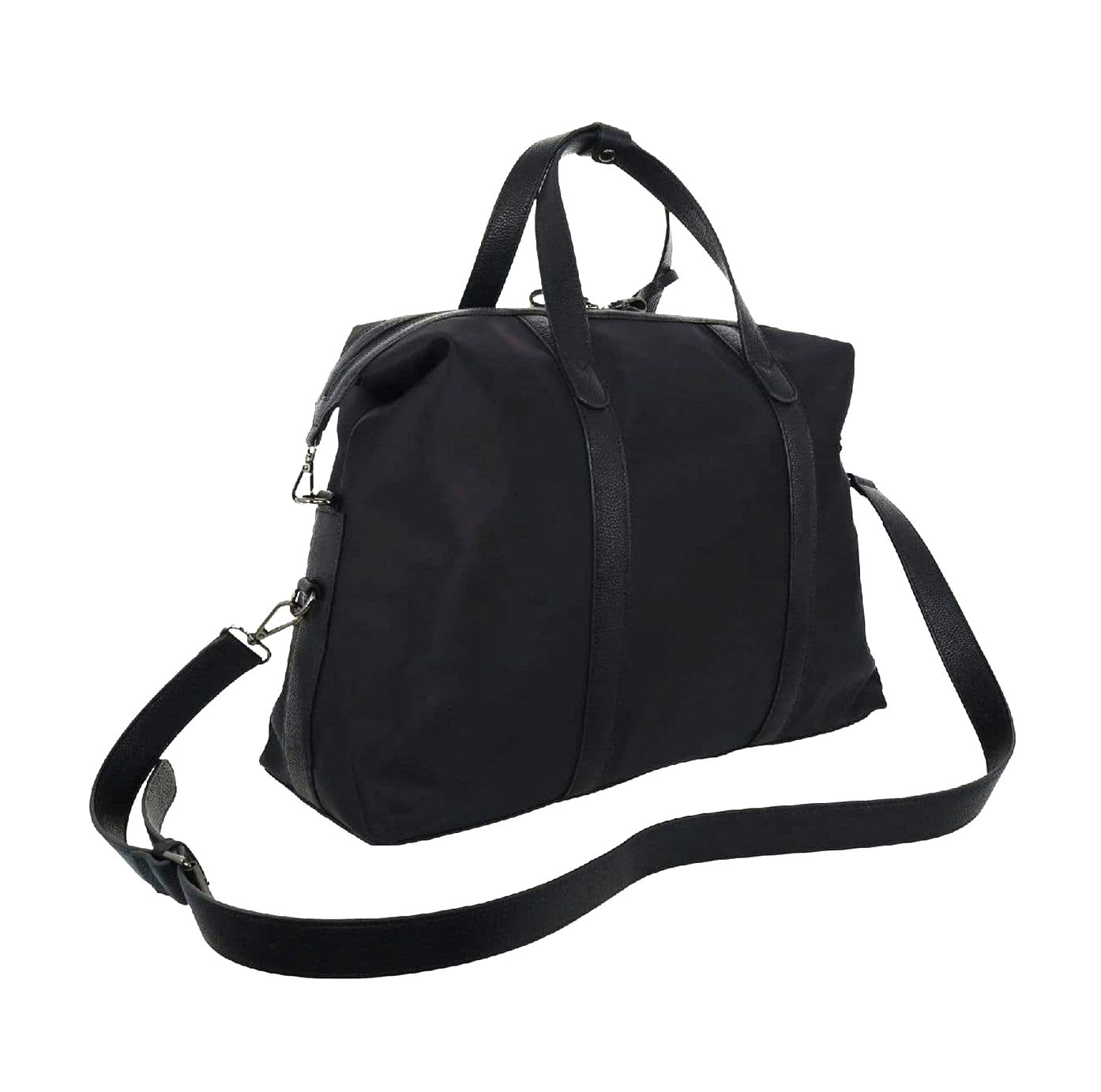 Pierre Cardin Nylon Travel-Overnight Bag in Black