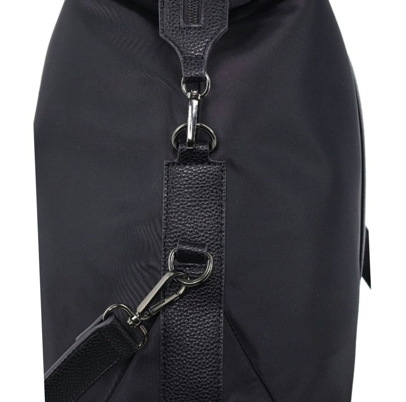 Pierre Cardin Nylon Travel-Overnight Bag in Black