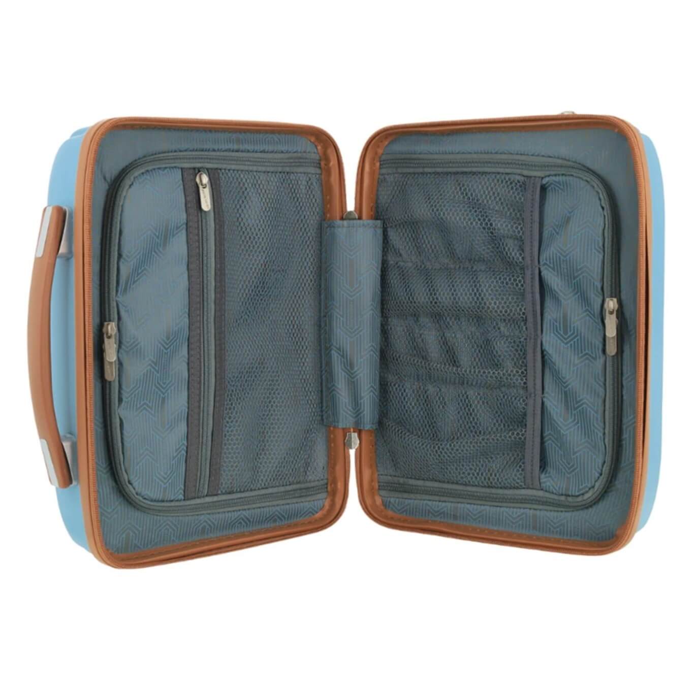 Pierre Cardin Hard Shell Beauty Vanity Case in Blue