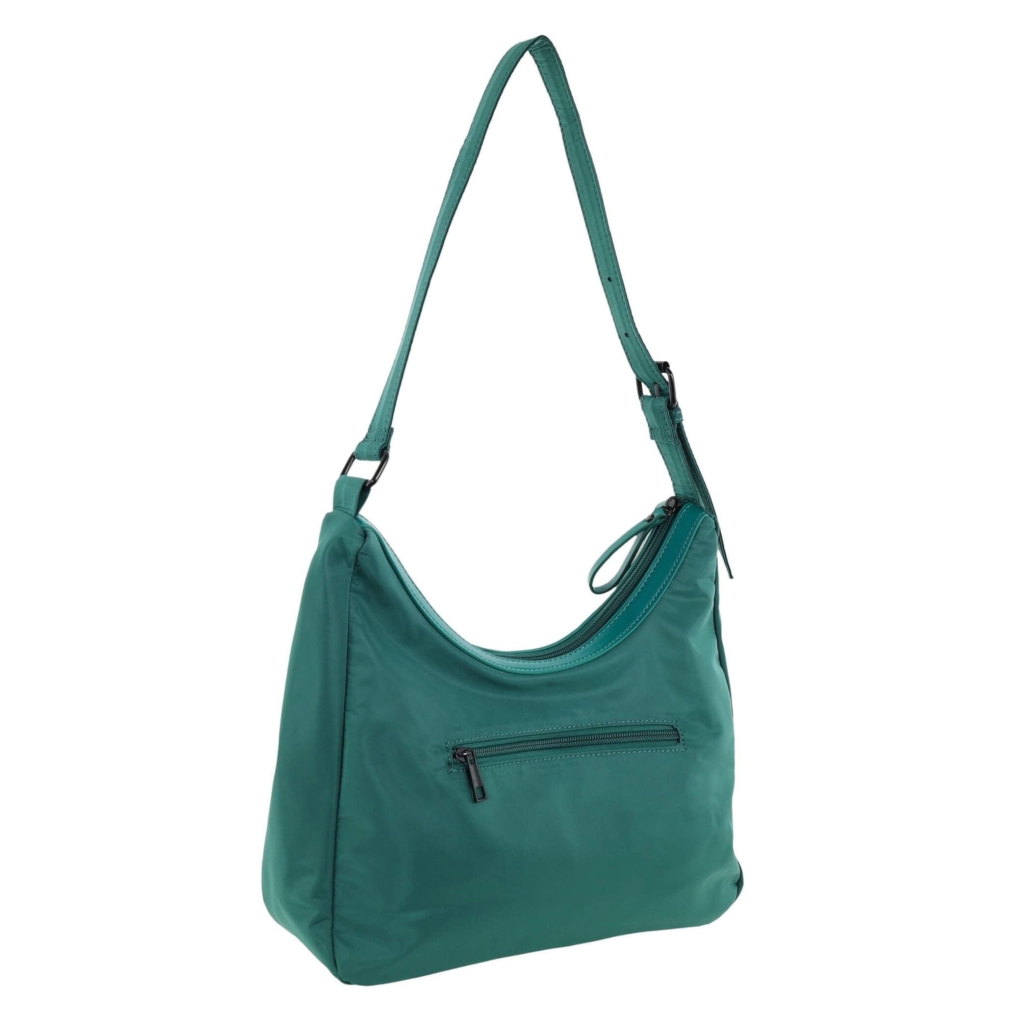 Pierre Cardin Ladies Nylon Quilted Hobo Bag in Green
