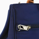 Pierre Cardin RFID Anti-Theft Nylon Mini Tote/Crossbody Bag In Navy